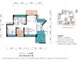 朗泓龙园大观_4室2厅2卫 建面89平米