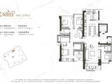 龙华金茂府_4室3厅4卫 建面248平米