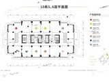 远洋新天地写字楼_10栋5、6层平面图 建面108平米