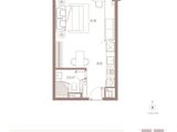 南京托尼洛兰博基尼艺术公寓_46平 建面46平米