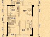 盛天青山郡_2室2厅1卫 建面79平米