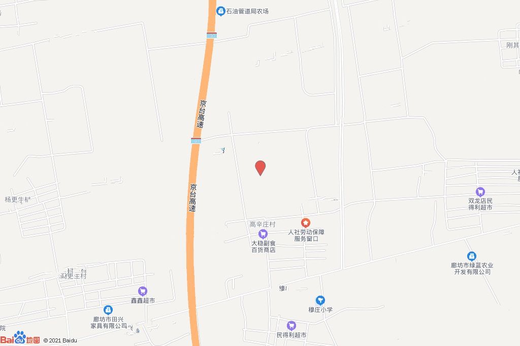 高辛庄路西侧、六间房街南侧地块