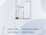 云峰中心2期_1室1厅1卫 建面48平米