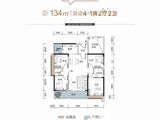 君临时代_4室2厅2卫 建面134平米