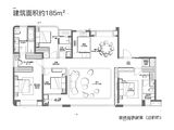 天琴海_4室2厅3卫 建面185平米