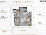 龙湖时代金融中心_3室2厅2卫 建面120平米