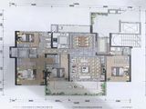 中化润达丰滨江樾城_4室3厅3卫 建面178平米