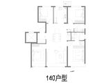 璀璨公元_4室2厅2卫 建面140平米