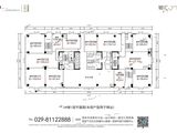 领汇ONE_3#楼-1层平面图（商业） 建面45平米