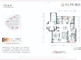 滨江城投悦品_4室2厅2卫 建面138平米