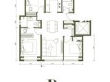 招商璀璨时代_3室2厅2卫 建面102平米