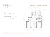 朝阳港云筑_3室2厅2卫 建面108平米