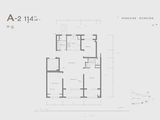 中海公元里_3室2厅2卫 建面114平米