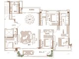 保利天汇天御_4室2厅3卫 建面228平米