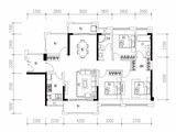 半岛1号_3室2厅2卫 建面127平米