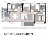 合景同创广场_C户型 建面130平米